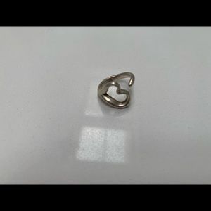 Tiffany and Co Elsa Peretti Open Heart Ring